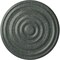 Ekena Millwork Carton Ceiling Medallion (For Canopies up to 3 3/4"), 17 3/4"OD x 1 3/8"P, Athenian Green Crackle CM18CAAGC - alternate 1